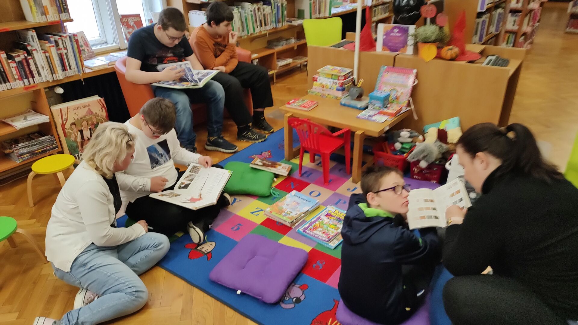 Návštěva knihovny v Jablonci nad Nisou