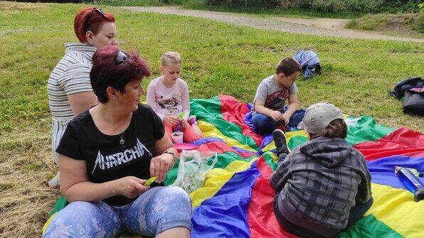 Pohybové hry u přehrady I.