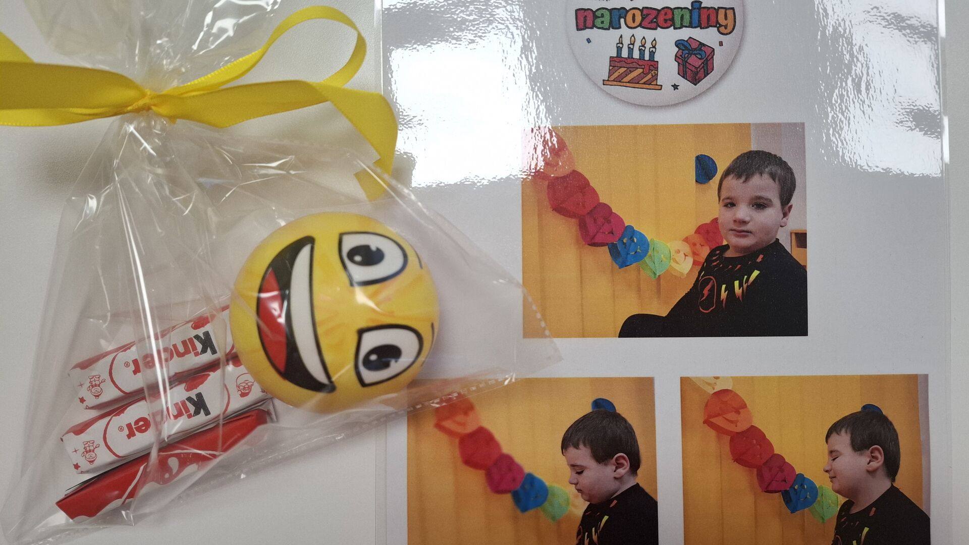 Narozeninový den Tomíka