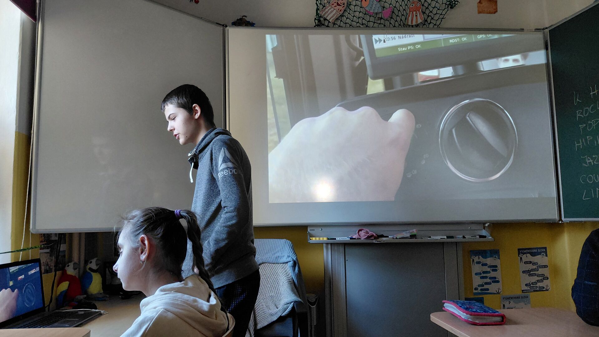 Přednáška o autobusech