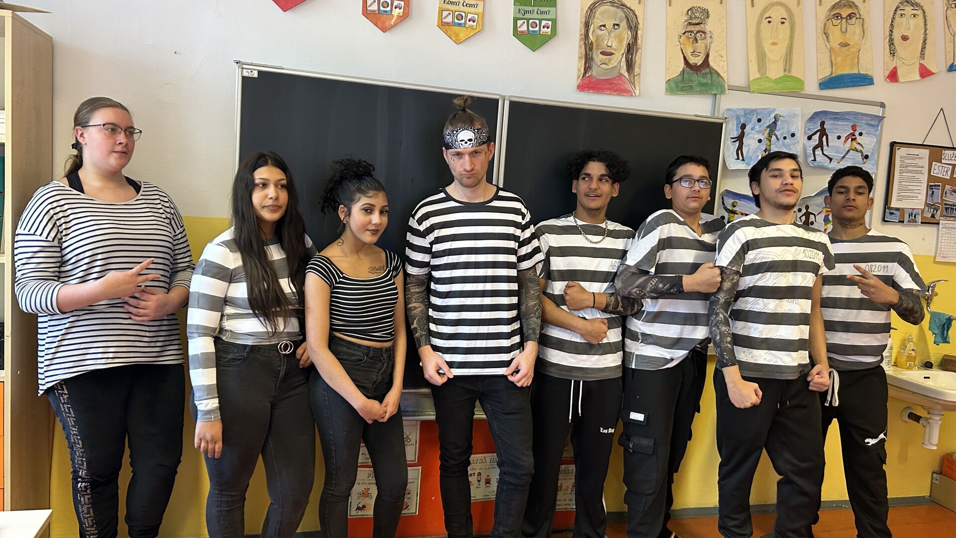 Výroba masek na masopust