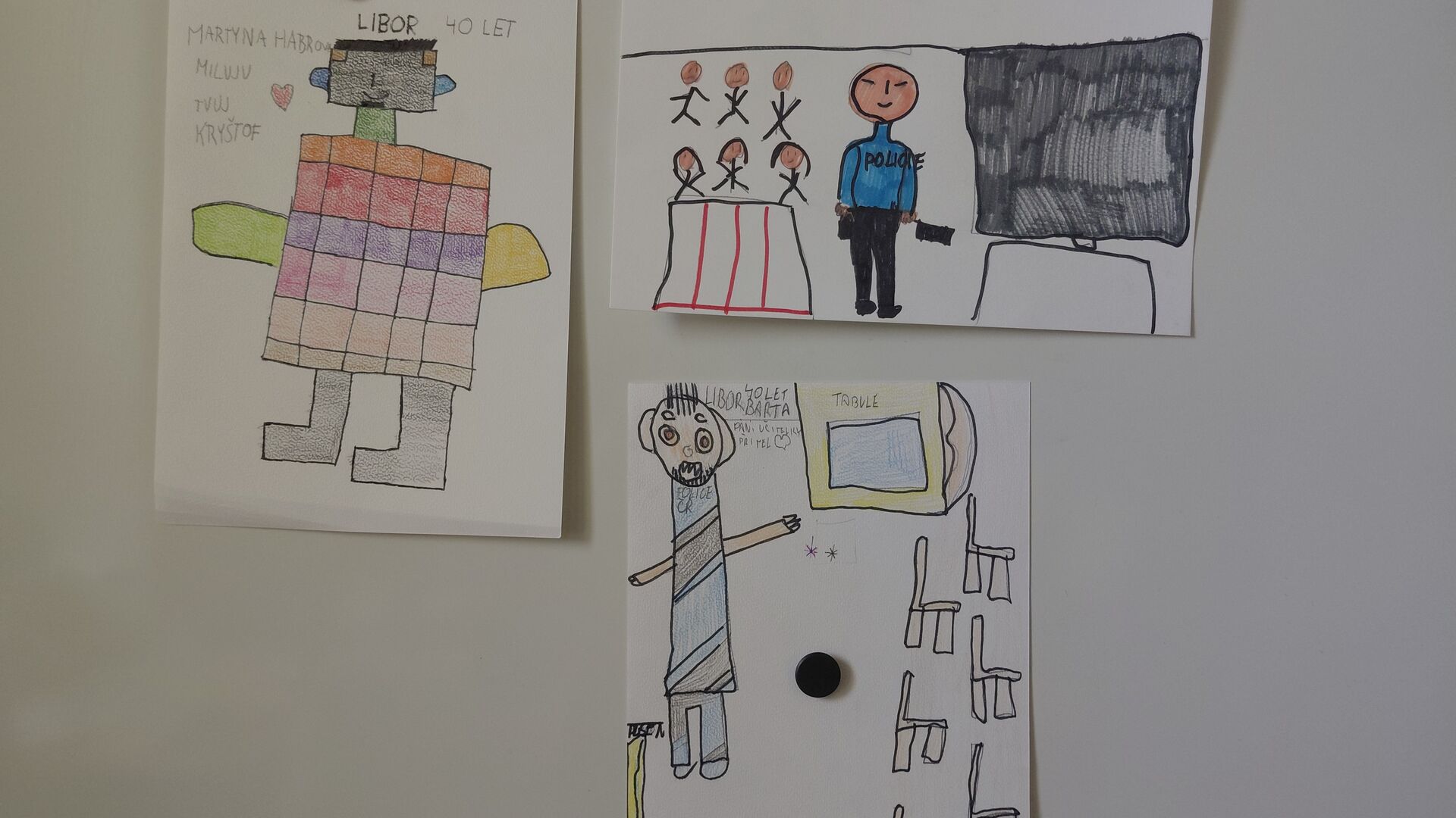 Pan policista opět ve škole!