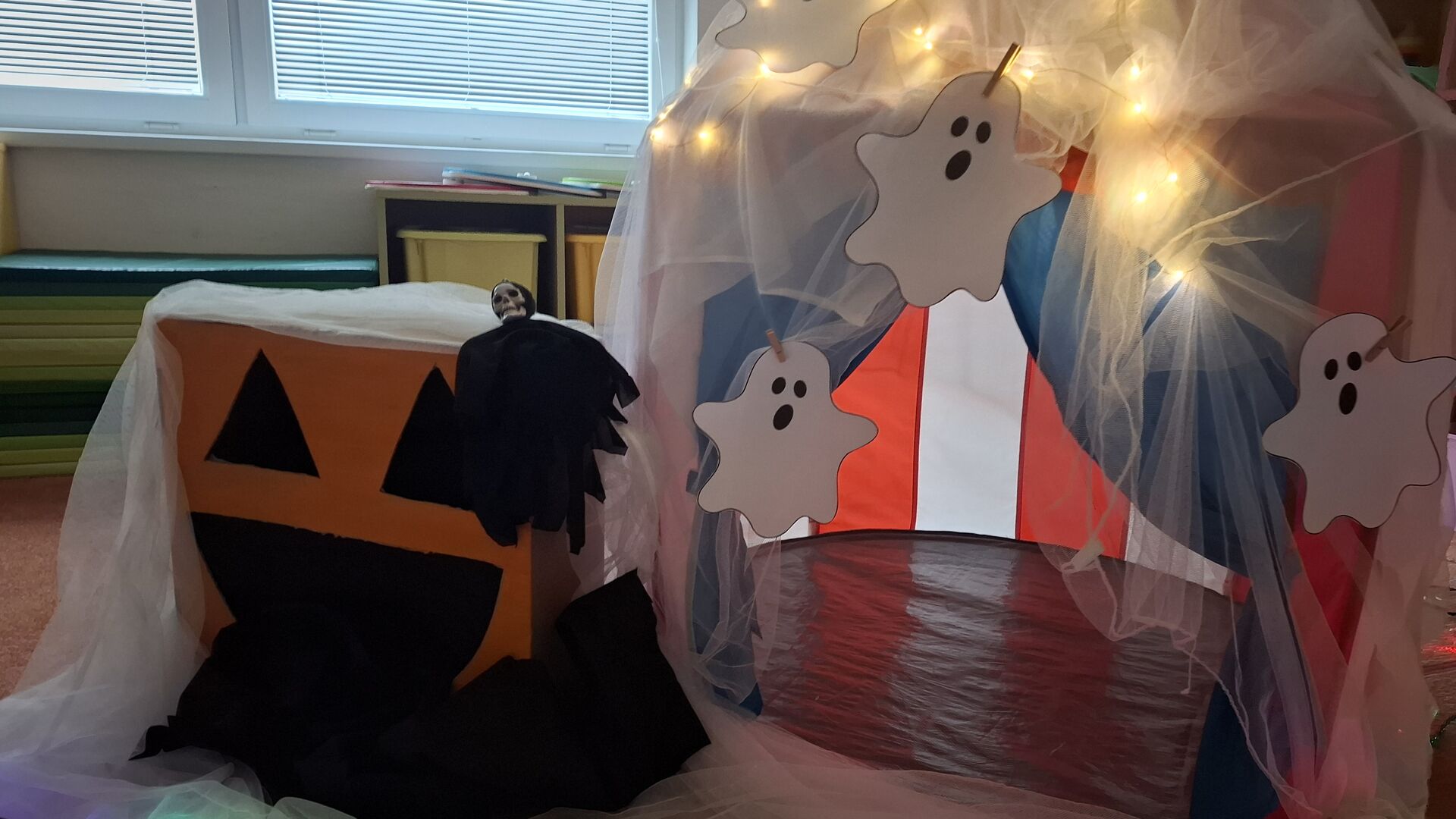 Halloweenské smyslohrátky