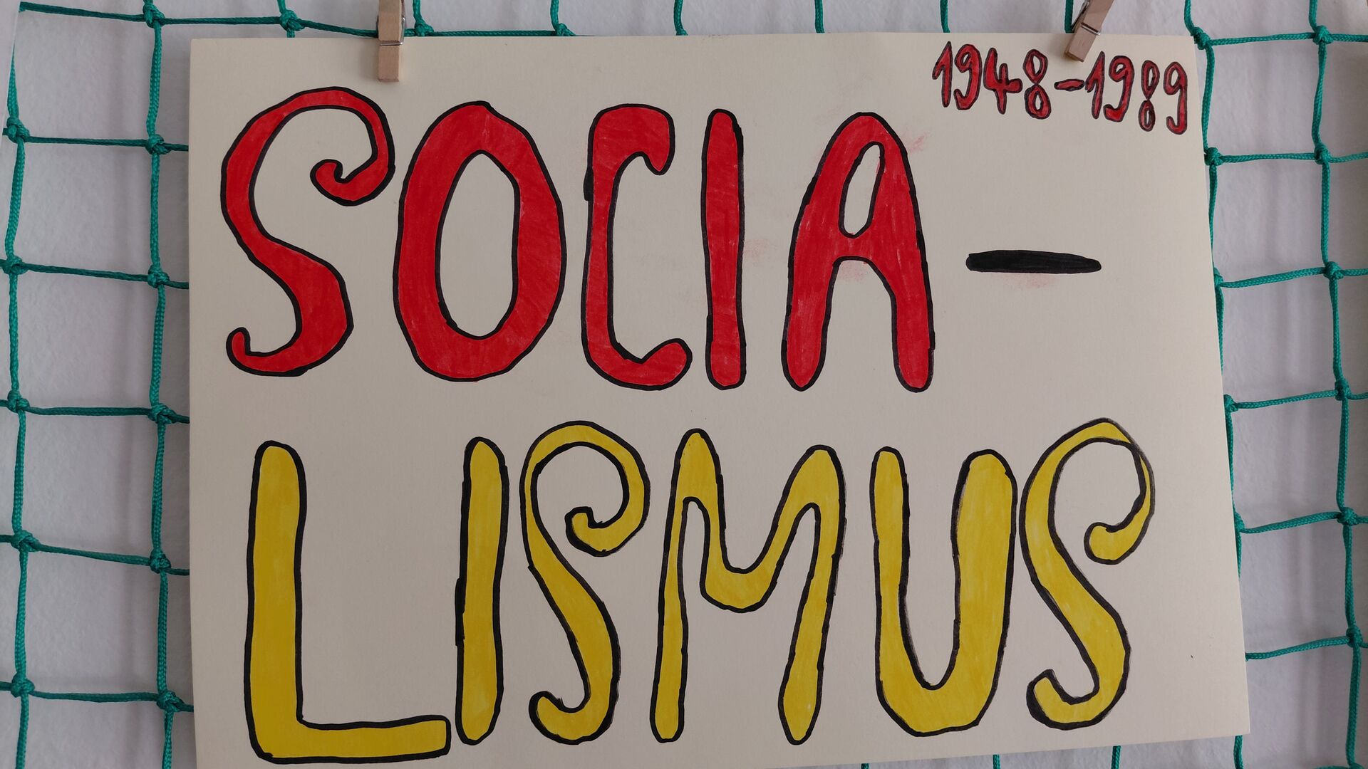 Socialismus na plakátu