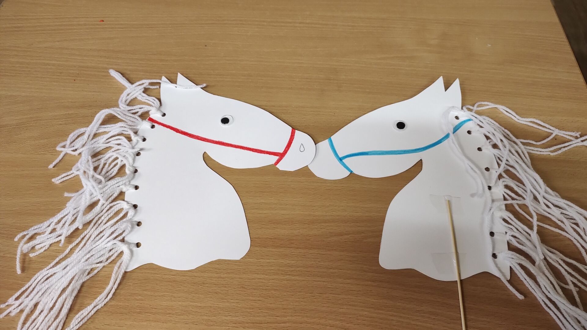 Martin na bílém koni