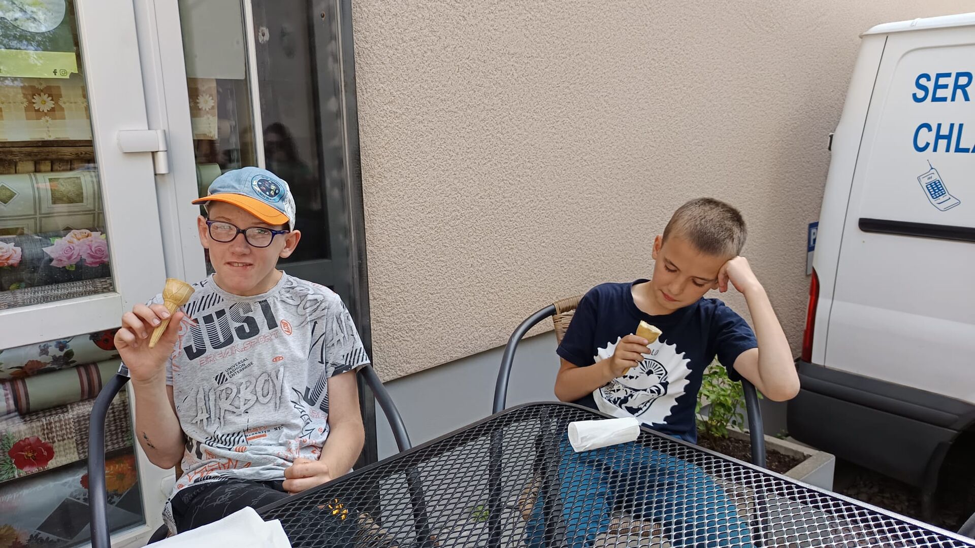 Vycházka za zmrzlinou