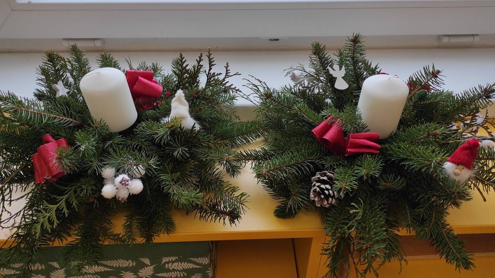 Tradiční výroba vánočních svícnů