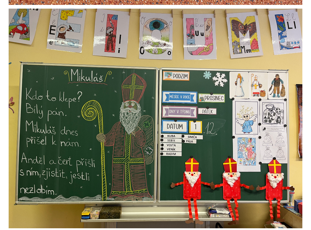 Přípravy na Mikuláše 