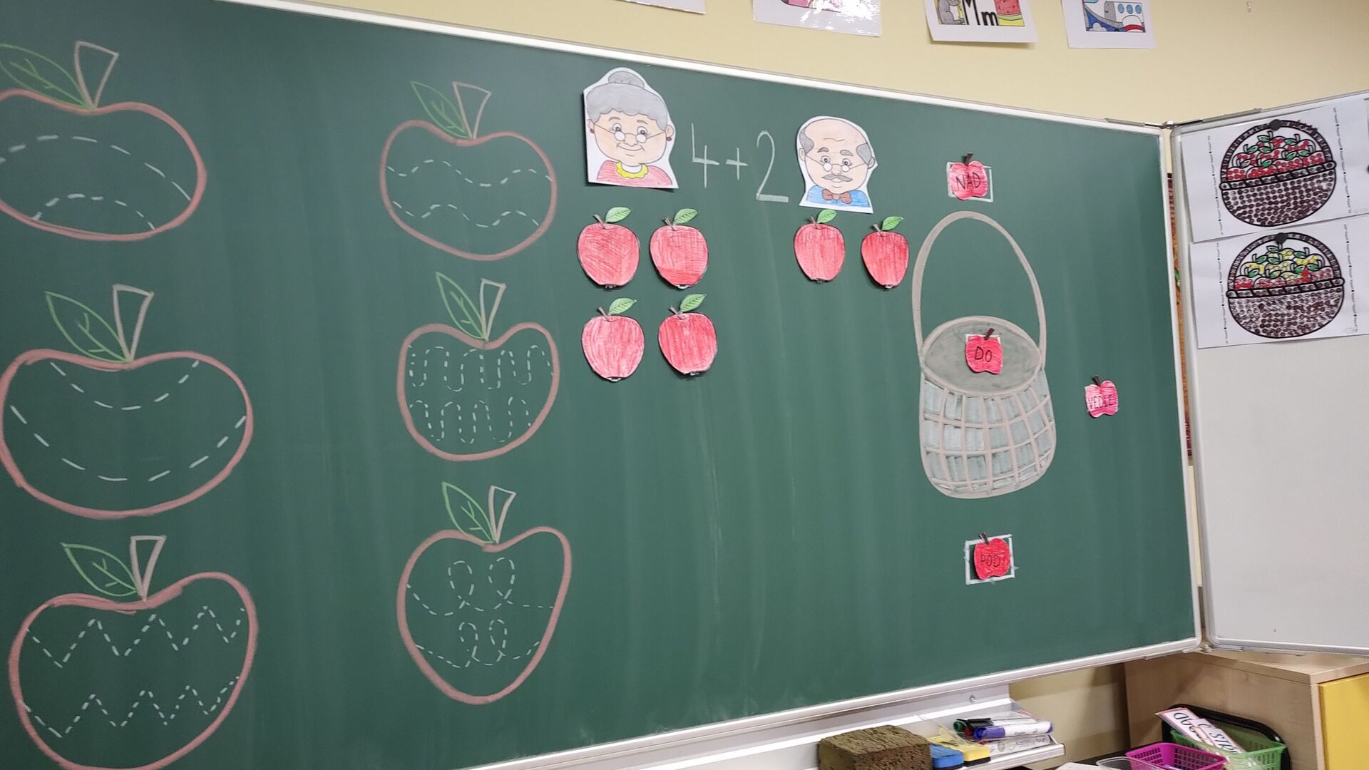 Měla babka čtyři jabka