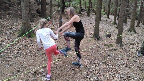 Pohybové hry u přehrady II.