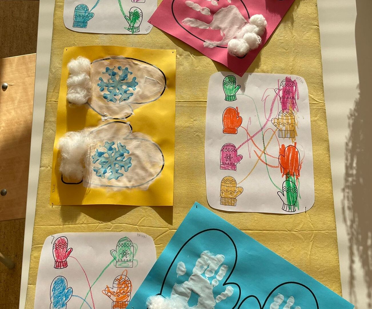 Zima v pracovní výchově