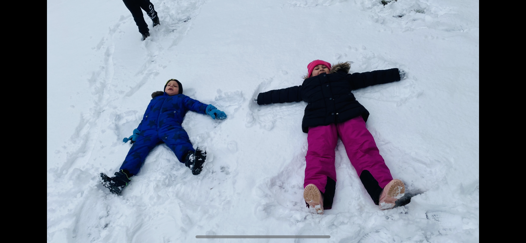 Hrátky ve sněhu