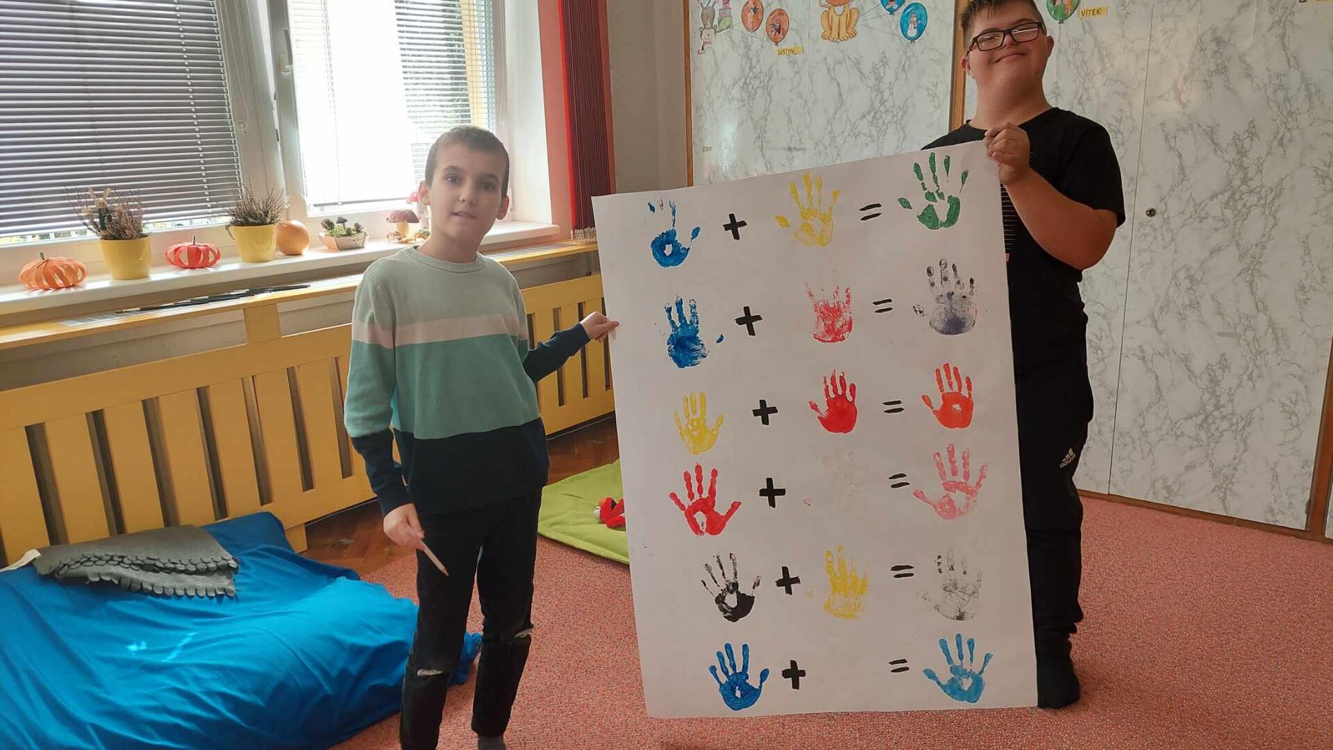 Jak jsme míchali barvy....